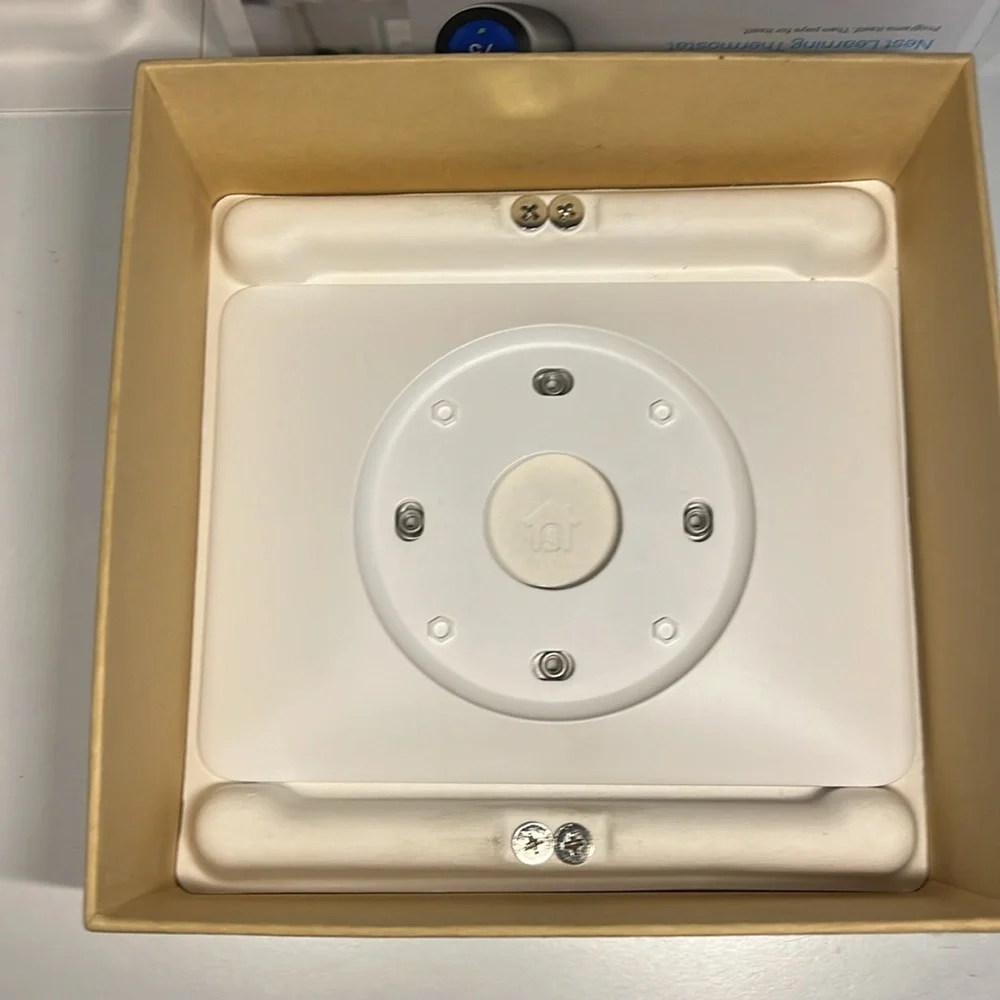 Google Nest Learning Smart Thermostat with WiFi Compatibility - Stainless Steel